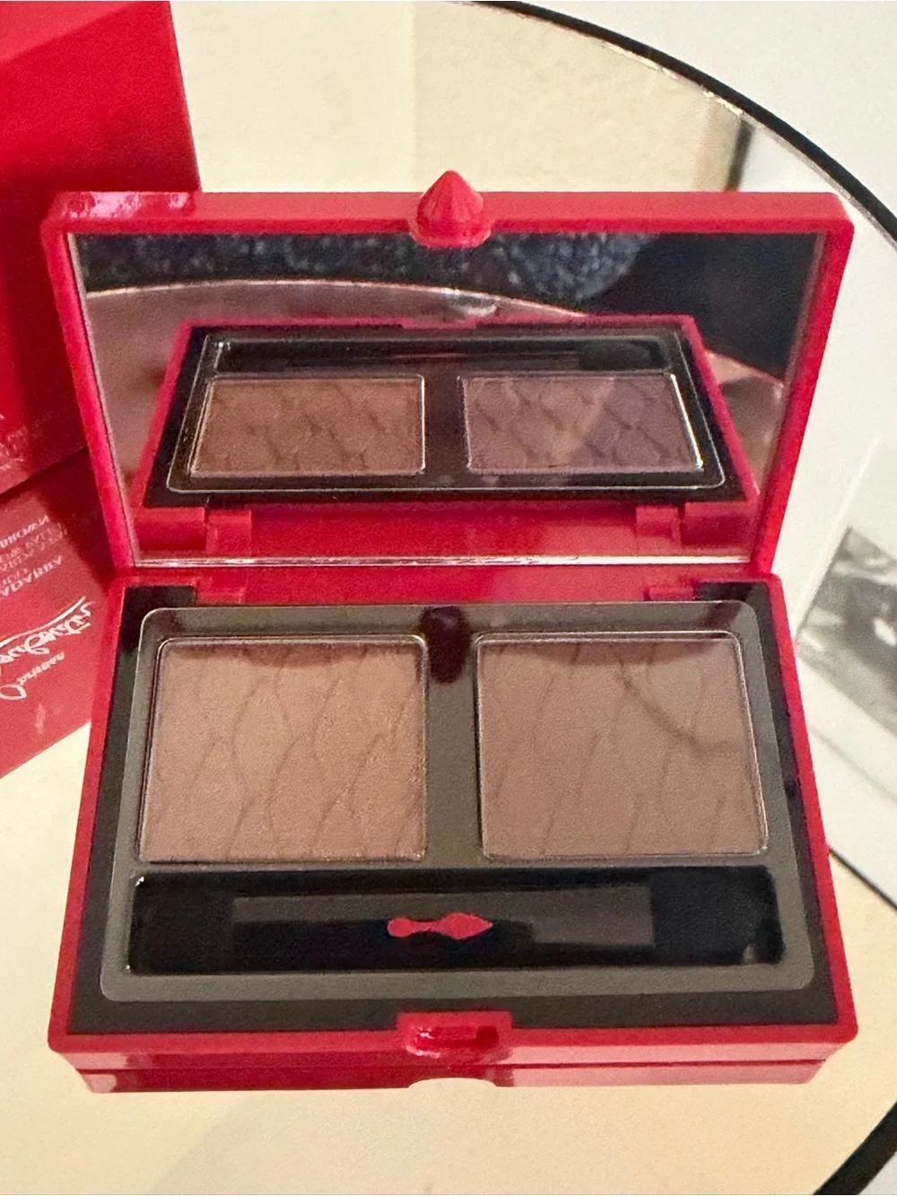 CHRISTIAN LOUBOUTIN Abracadabra Le Duo Ambretta Brown Eyeshadow Palette NIB